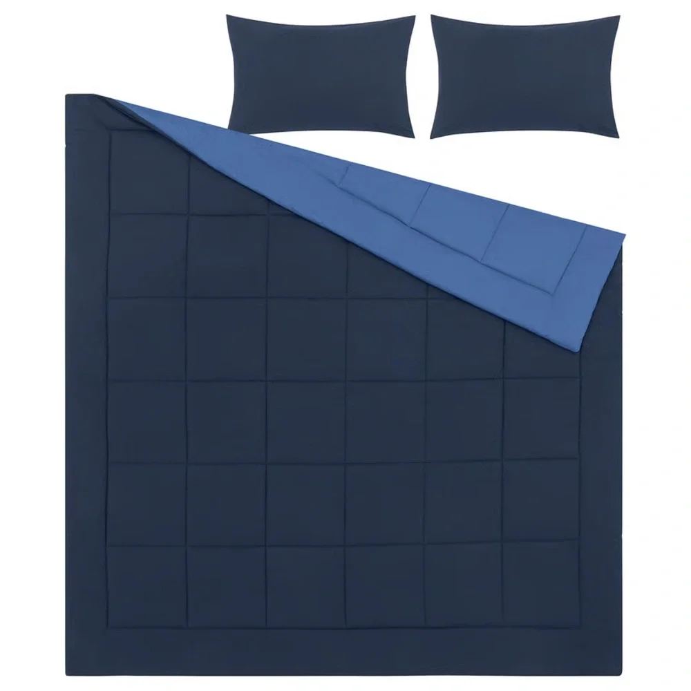 Elegant Blue Comforter Set